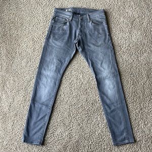 Mens G Star Raw revend super slim jeans